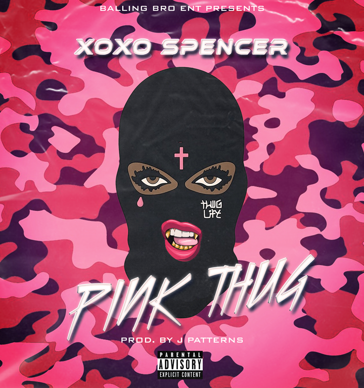 With a distinctive radical spit lord ‘XOXO Spencer’ pushes  ‘NO Looking Back’ onto the streets from his groundbreaking ‘Pink Thug’