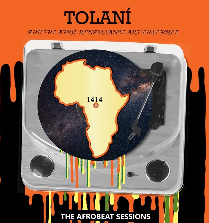 Tolani & the Afro-renaissance release a rhythmic journey celebrating African awareness with an inspired, warm world vibe and groove on the irresistable ‘The Afrobeat sessions EP’