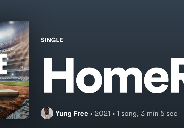 ‘Home Run’ is the latest single from rapper Yung Free – showing that the new wave of rap has arrived