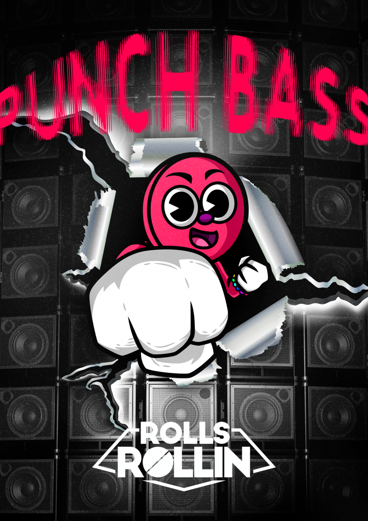 ‘Punch Bass’ from ‘Rolls Rollin’ is a bass house heater that builds from ominous beginnings to a truly ear shredding drop