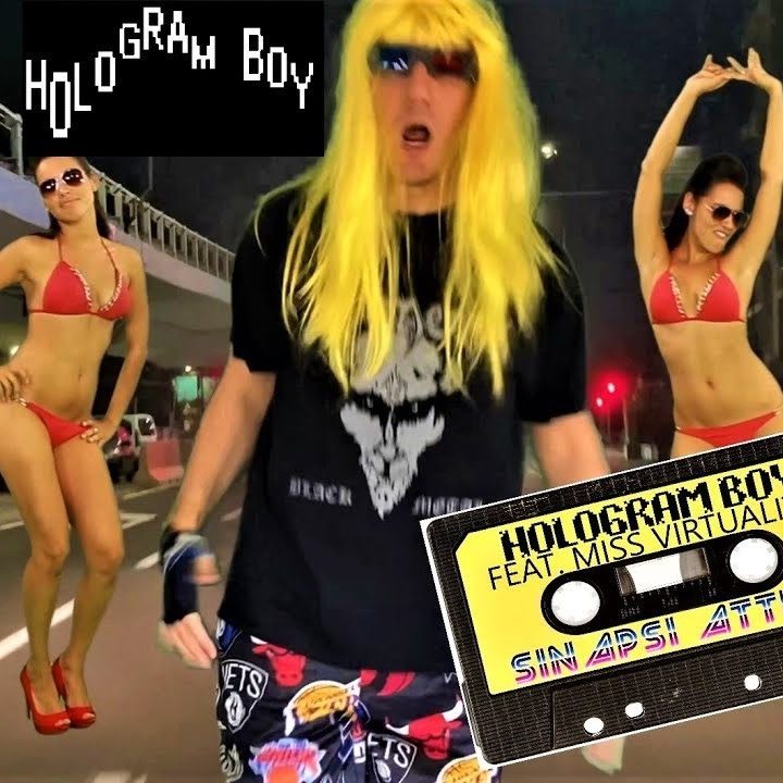 Featuring the vocals of the great Miss Virtuality, HOLOGRAM BOY releases his first single “SINAPSI ATTIVE”